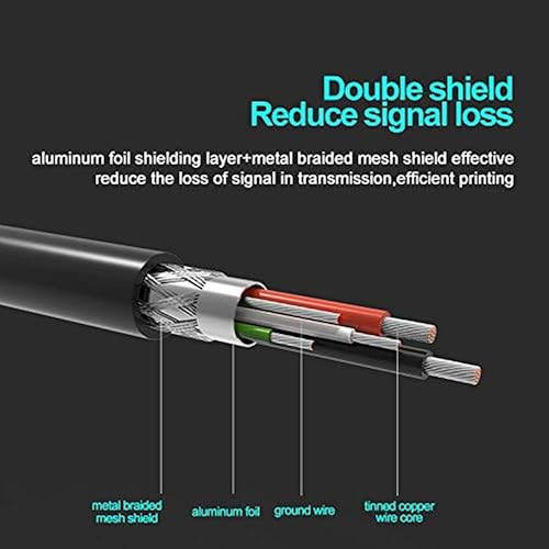 Miniatura 5 de SupplySource Cable de sincronización de datos USB 2.0 de 6 pies, repuesto para unidades FD Fantom Greendrive GD4000EU GD3000EU GD500EU 4TB 3TB 500GB