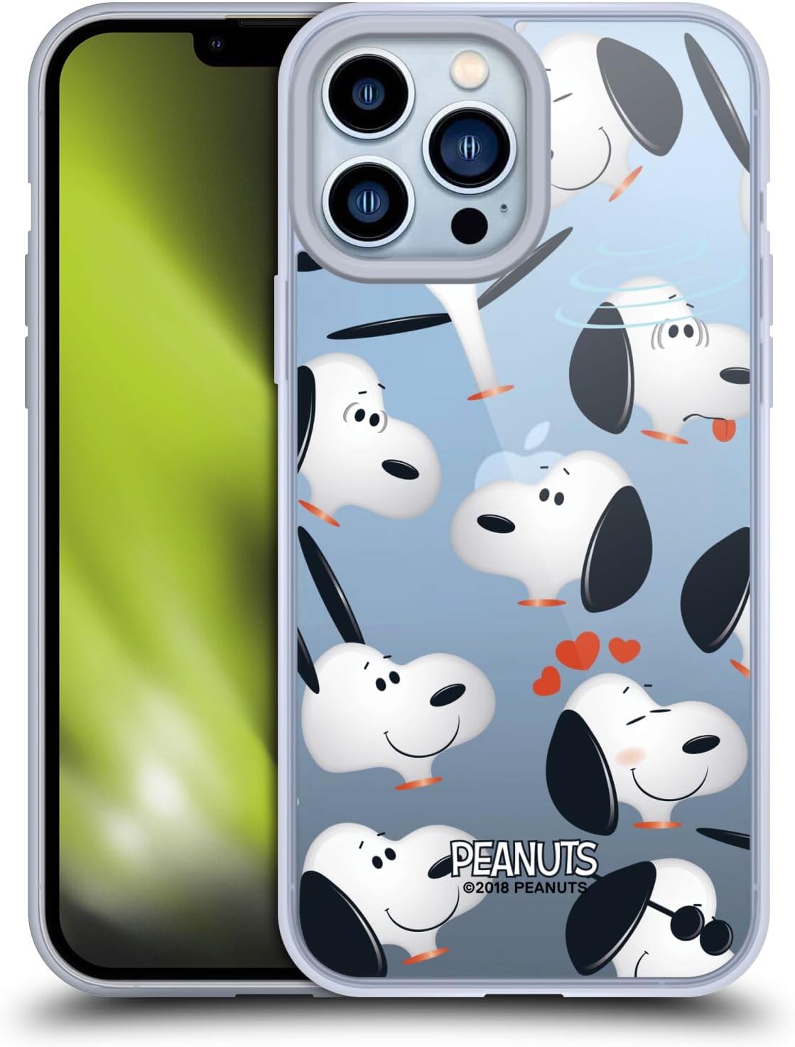 Head Case Designs Officially Licensed Peanuts Snoopy Character Patterns Soft Gel Case Compatible with Apple iPhone 13 Pro Max