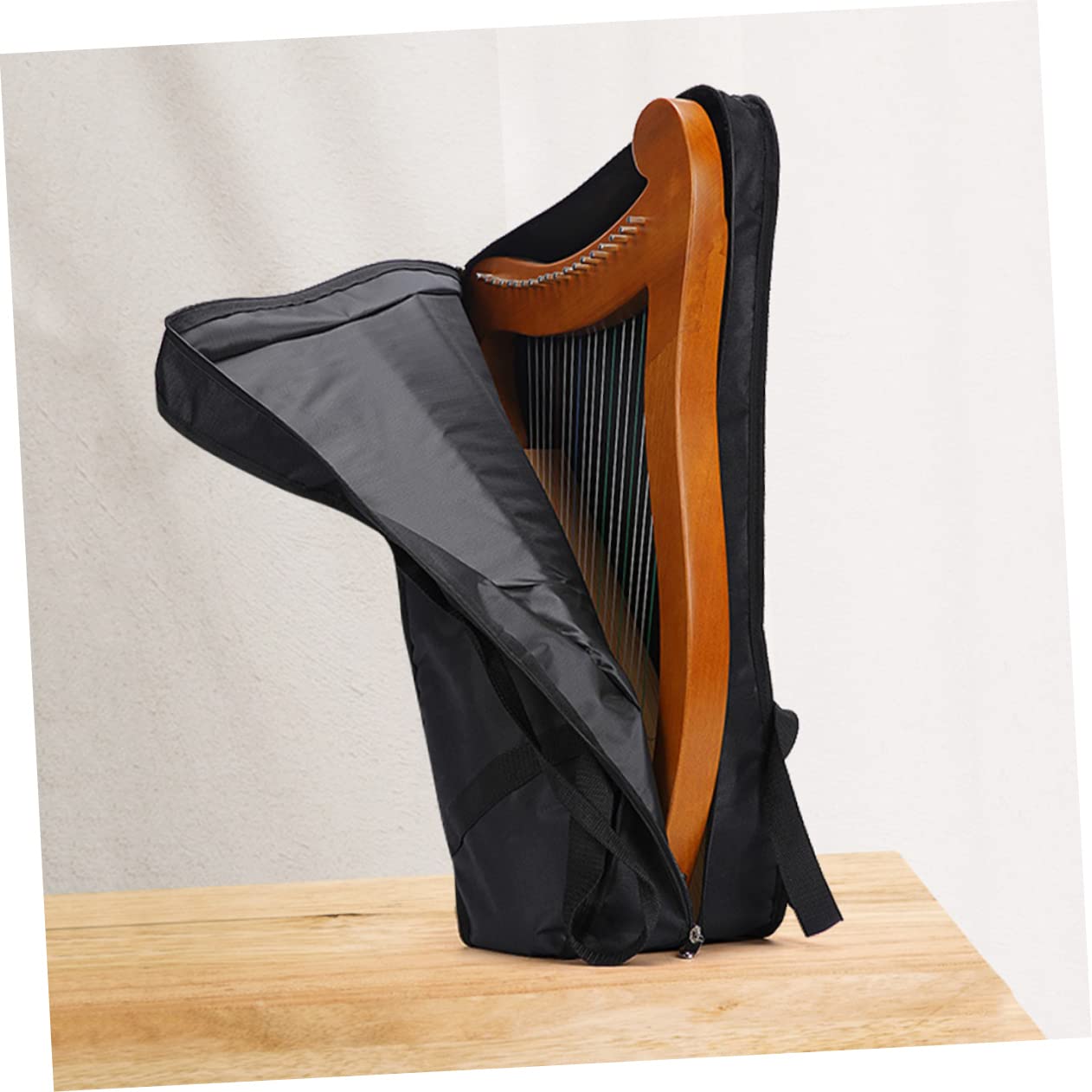 削除前お値下げ❣️大きな木製ハープと収納バック 削除前お値下げ❣️大きな木製ハープと収納バック 削除前お値下げ❣️