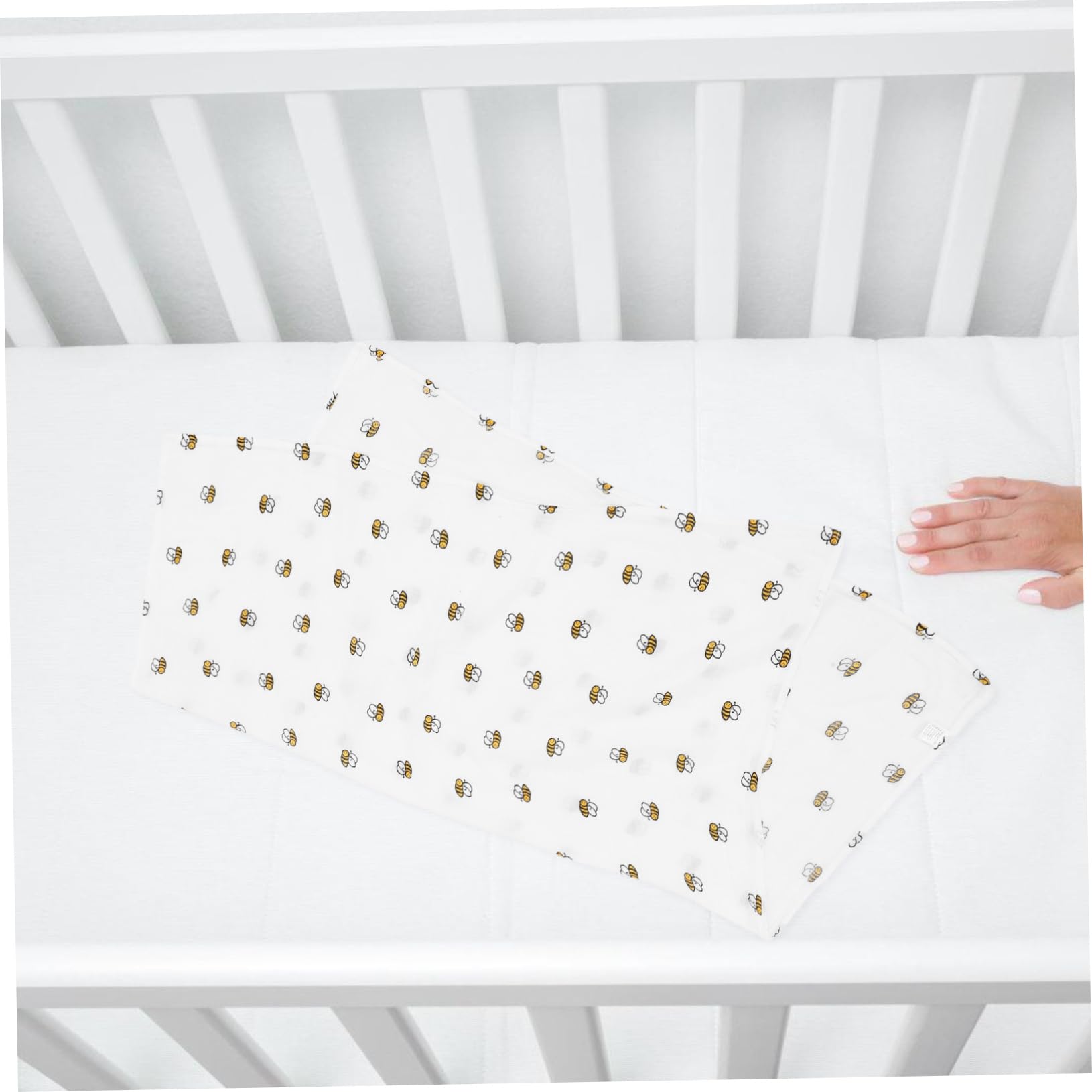 BESTonZON Musselin Tuch Baby Babysachen Musselin 3 Stück Badetuch Wickeldecke Wickeldecke Säuglingsdecke
