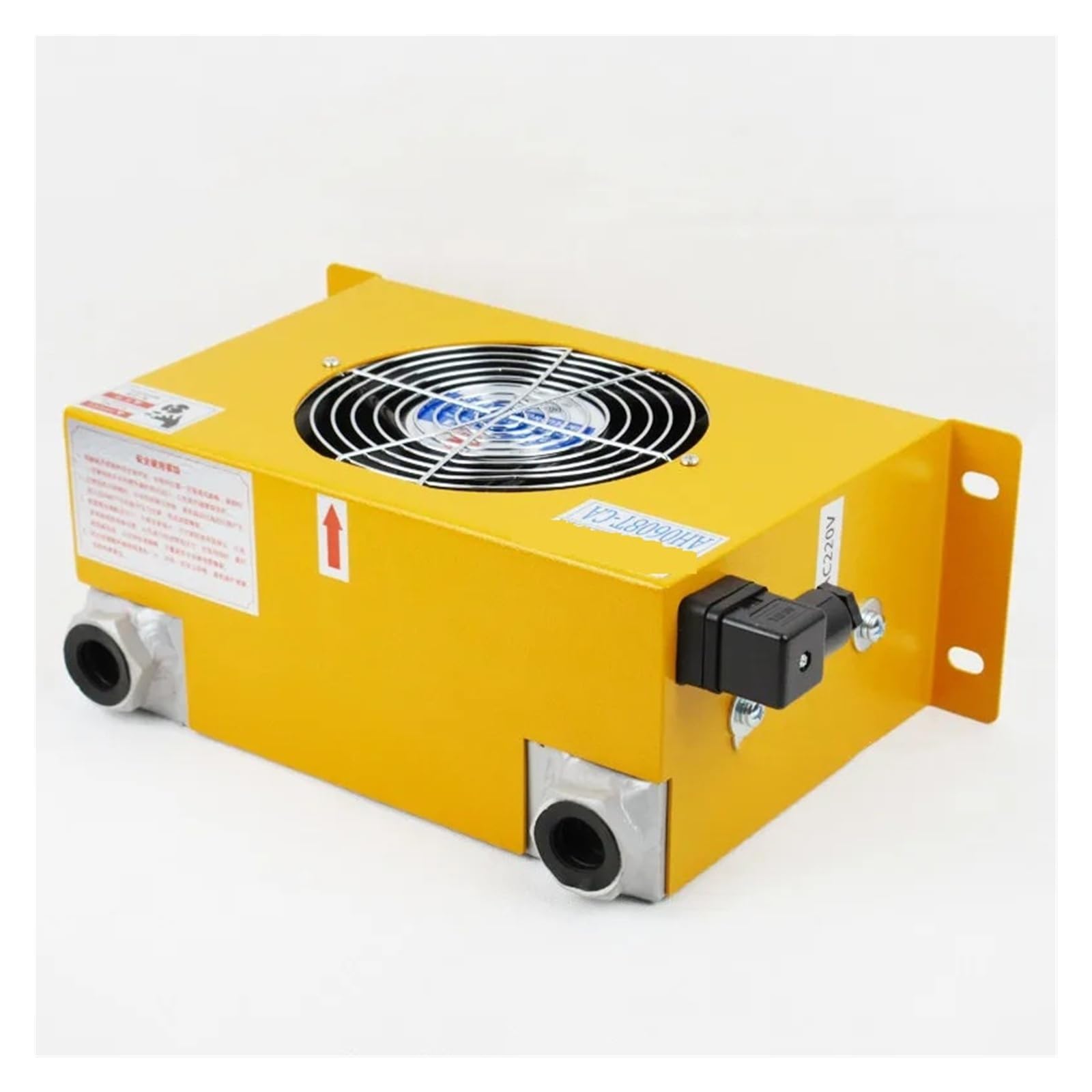 AH0608T-CA - Radiador hidráulico de aceite de 60 l/min con ventilador y sistema de refrigeración por aire, intercambiador de calor y bajo nivel de ruido fuertes vientos(AC 110)