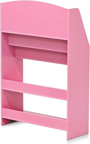 Miniatura 14 de Furinno Lova - Estantería con armario de almacenamiento, 2 estantes con puertas, color rosa Rosado,Azul/claro,https://www.amazon.com/dp/undefined