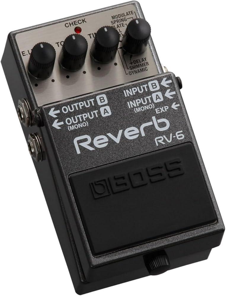 Amazon | BOSS ボス Reverb RV-6 | ディレイ・リバーブ | 楽器・音響機器