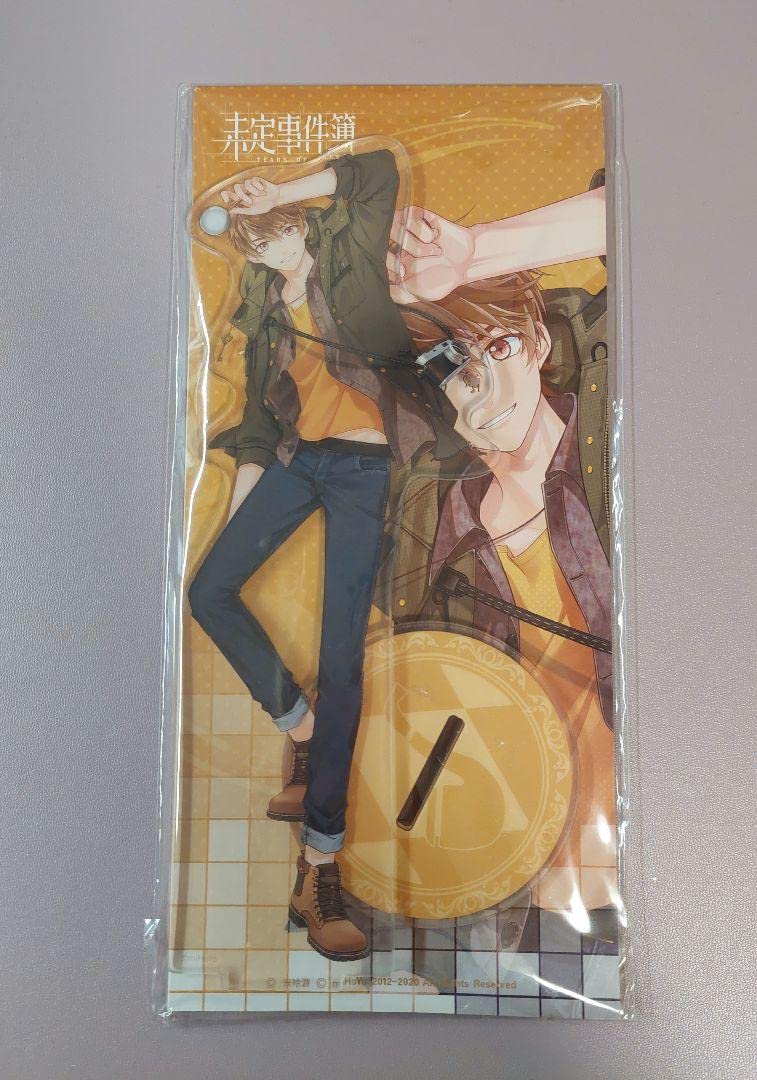 未定事件簿 水無瀬夏彦 左京静真 缶バッジ キーホルダー アクリルスタンド