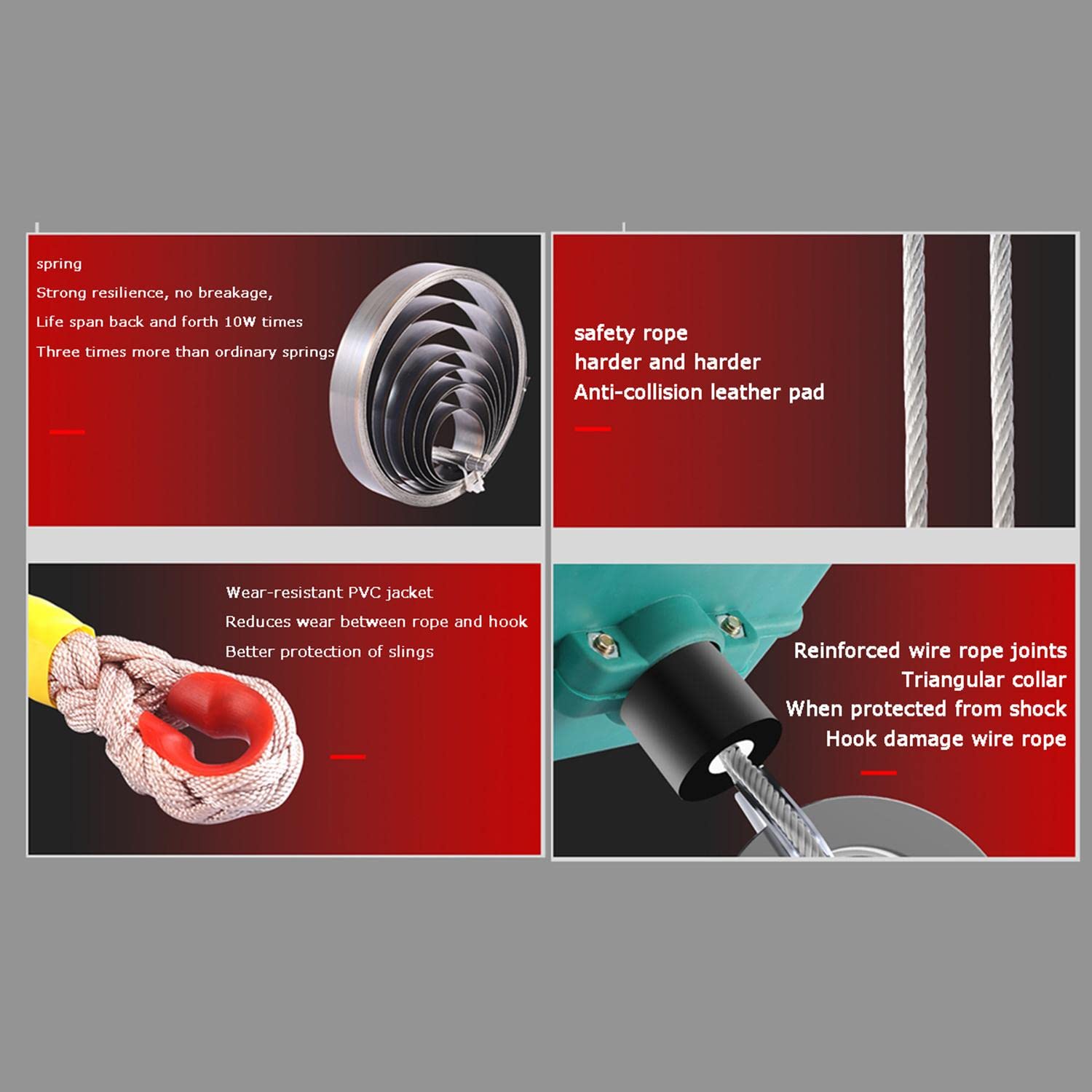 Imbracature di Sicurezza per Linea di Vita Linea di Vita Retrattile Automatica, Cordino di Protezione anticaduta Retrattile con Gancio e Cavo, Kit di Imbracatura di Sicurezza per dispositivi