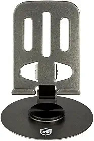 Gshield Suporte Discovery de Mesa, Metálico com Rotação 360º Ajustável e Dobrável para (Celular)