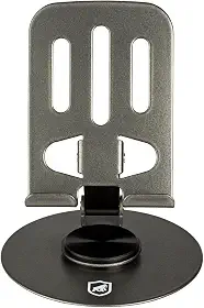 Gshield Suporte Discovery de Mesa, Metálico com Rotação 360º Ajustável e Dobrável para (Celular)