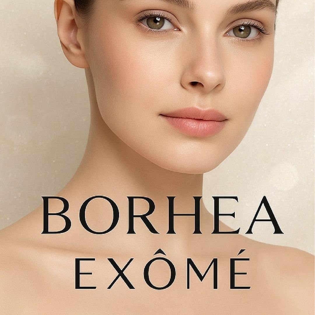 BORHEA EXÔMÉ Fiale Esosomi 10% – Trattamento Urto Professionale per Microneedling e Rigenerazione Totale – Siero Viso Esosomi Antiage Concentrato per Lifting e Macchie, 6x5ml