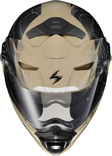 Miniatura 2 de ScorpionEXO AT960 - Casco modular de aventura y calle para motocicleta con bolsillos para altavoces listos para Bluetooth, aprobado por DOT y ECE,