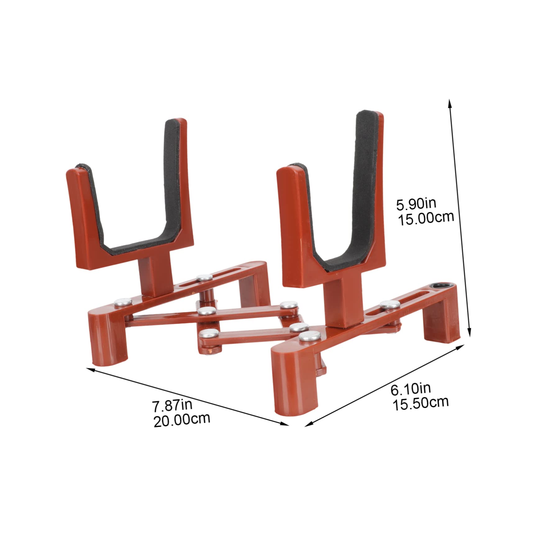 FAVOMOTO Stable Violin Display Rack Fiddle Floor Stand Usa Premium Craftsmanship Beautiful Appearance Must-have for Violinists