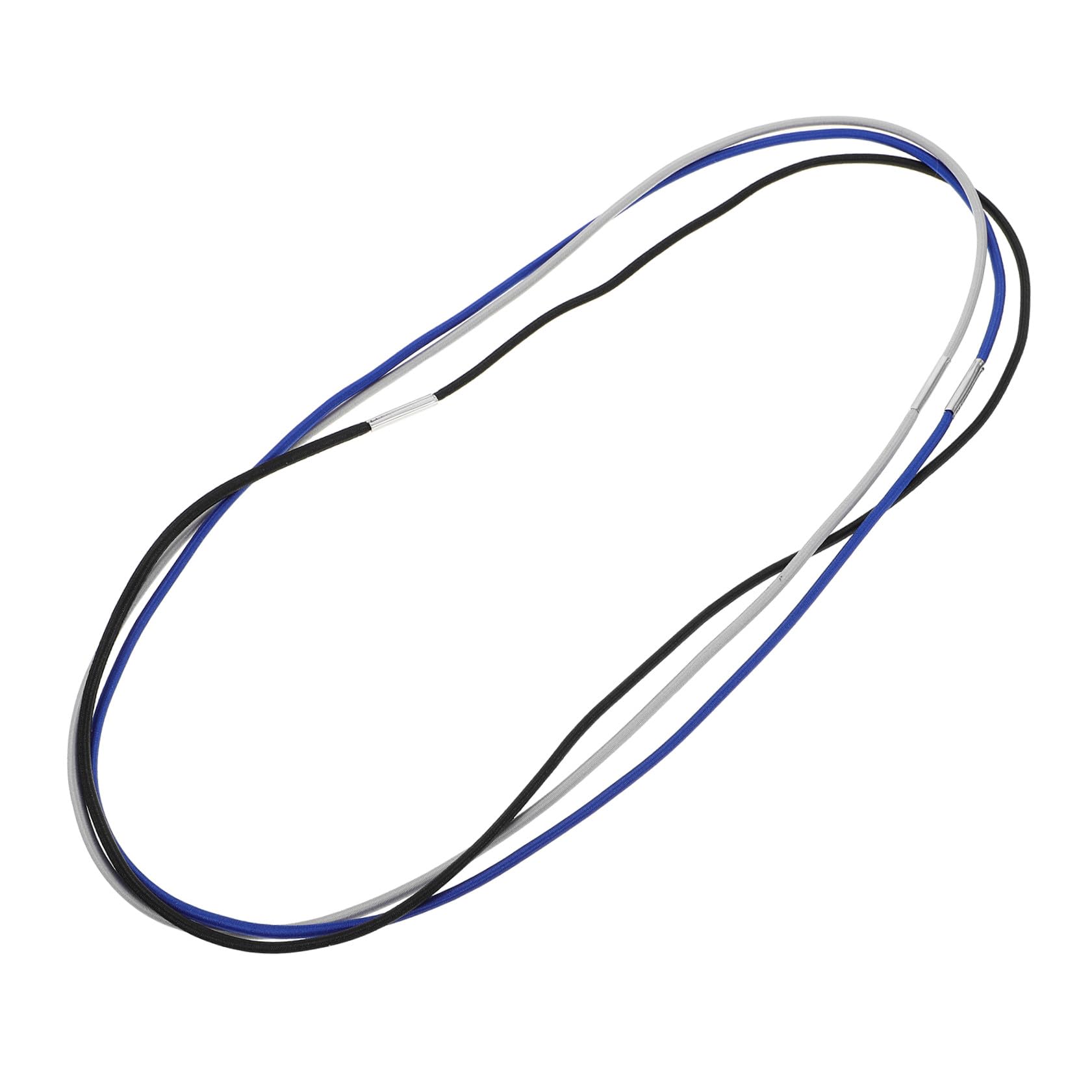 HOMOBABE Elastic Rubber Bands for Trash Bags 70cm Large Elastic Waste Bin Bands 3pcs Garbage Bag Fastening Straps for Household Organization and Kitchen Trash Cans