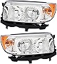 For Subaru Forester Headlights Lamps Set 2006 2007 2008 Halogen Driver and Passenger Side