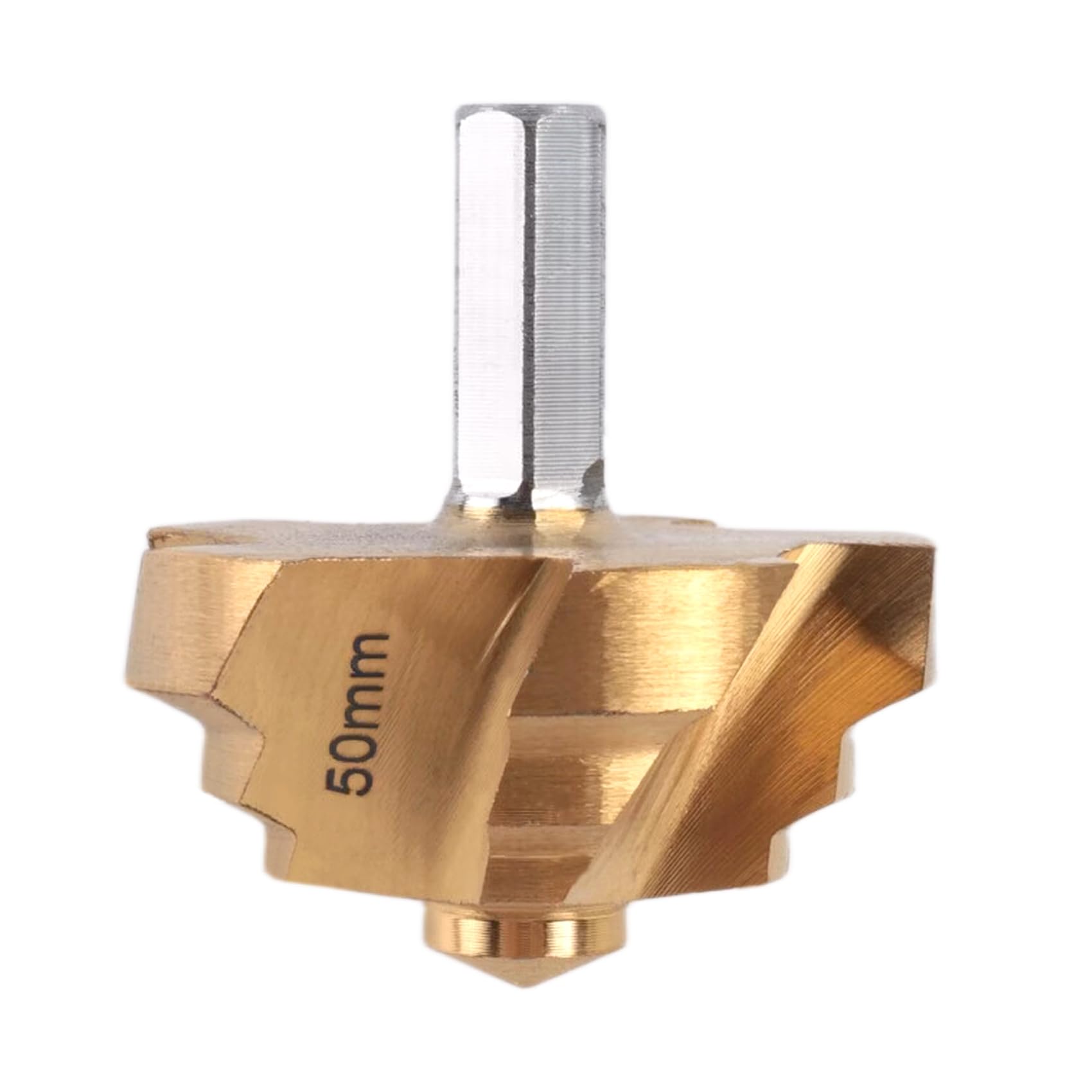 Aundhegrtt 8mm Shank Stepped Drill Bit, for Water Pipe Connection Tool, PPR Lifting for Water Pipe Repair 50mm