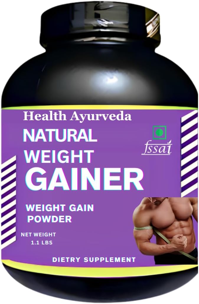 Natural Weight Gainer | Body Growth Strength | Muscle Gainer | Proteins | Whey Supplement | Weight Gain Powder | Flavor Chocolate | Pack of 1