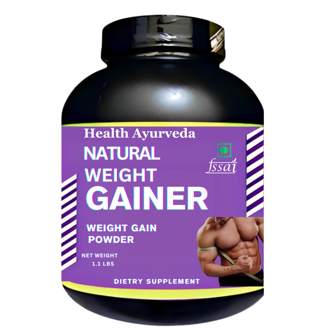 Natural Weight Gainer | Body Growth Strength | Muscle Gainer | Proteins | Whey Supplement | Weight Gain Powder | Flavor Chocolate | Pack of 1