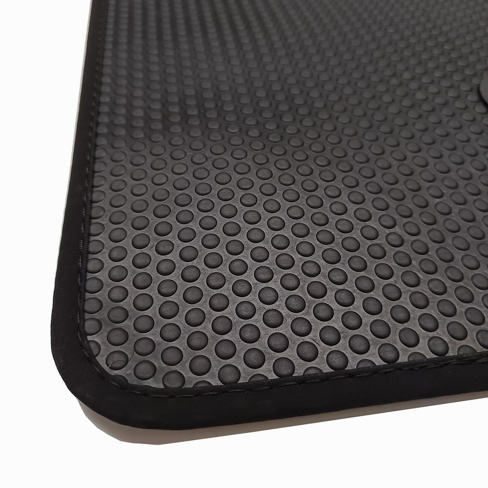 Car Lux AR07571 - Tappetini in Gomma su Misura CarGrip per VW T7 Multivan dal 2021