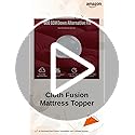 Image of Cloth Fusion 600 GSM Mattress Topper Single Bed Extra Thick 2 inch Bed Topper for Improved Sleep Quality and Enhanced Comfort (72X48 inches, Maroon)