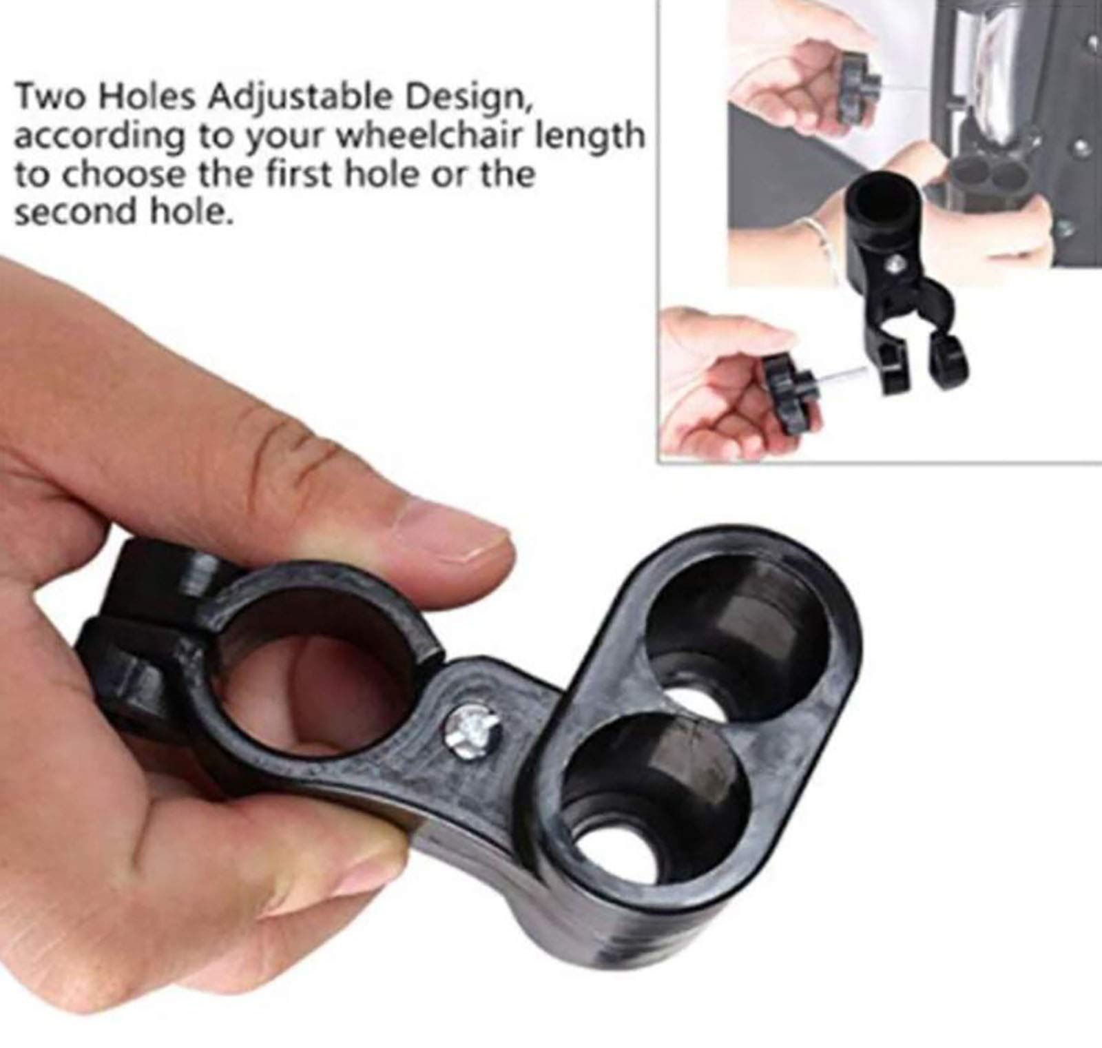 Bandeja para sillas de Ruedas, Bandeja de Regazo para Silla de Ruedas de plástico ABS Desmontable, Mesa para Silla de Ruedas para sillas de Ruedas eléctricas o manuales Pacientes con SIDA