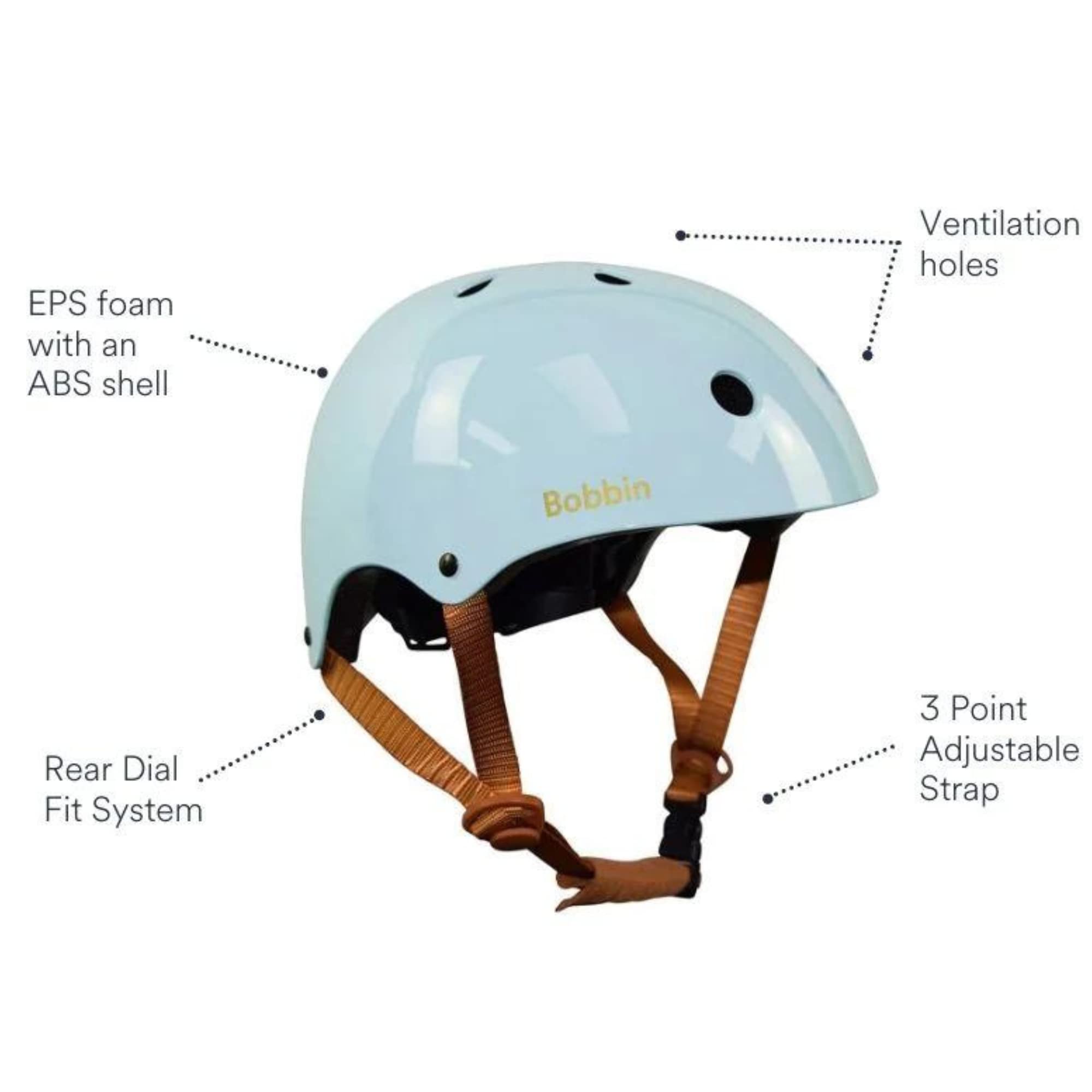 Bobbin Starling Unisex Bicycle Helmet, Light Blue, Medium/Large Sports & Outdoors