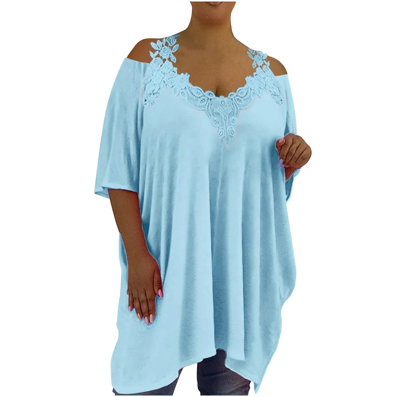 cute plus size off the shoulder shirts