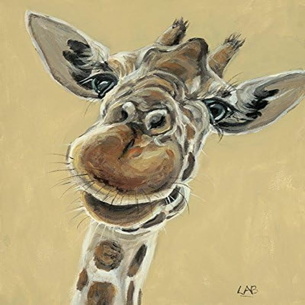 Louise Brown Multi-Colour Art Group Wdc94751 The (Hey, You Down There) - Canvas Print 40 X 50Cm, Wood, 40 X 50 X 1.3 Cm