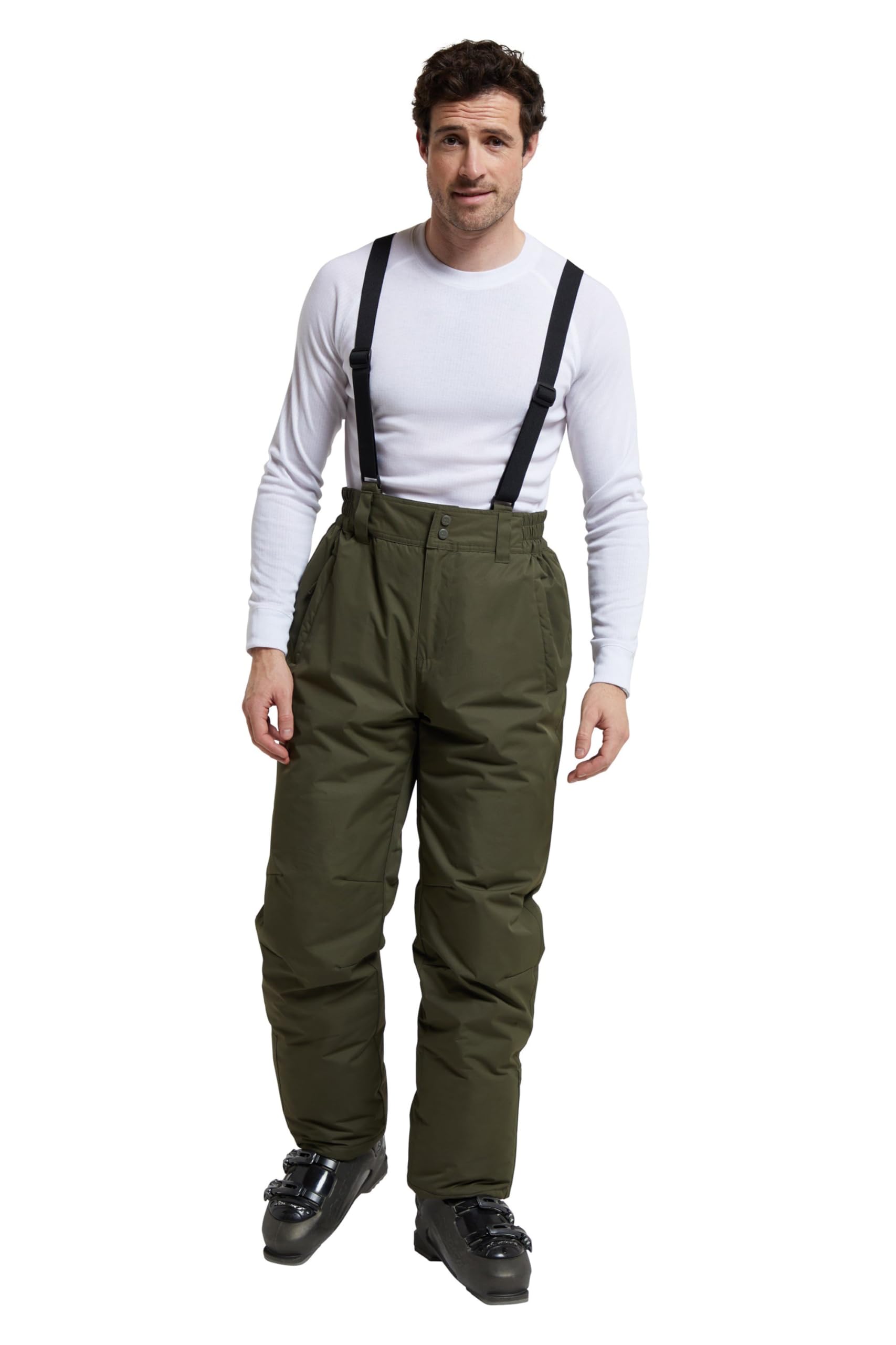 Mountain Warehouse Dusk Ii Mens Ski Pants Warm Padded Fleece