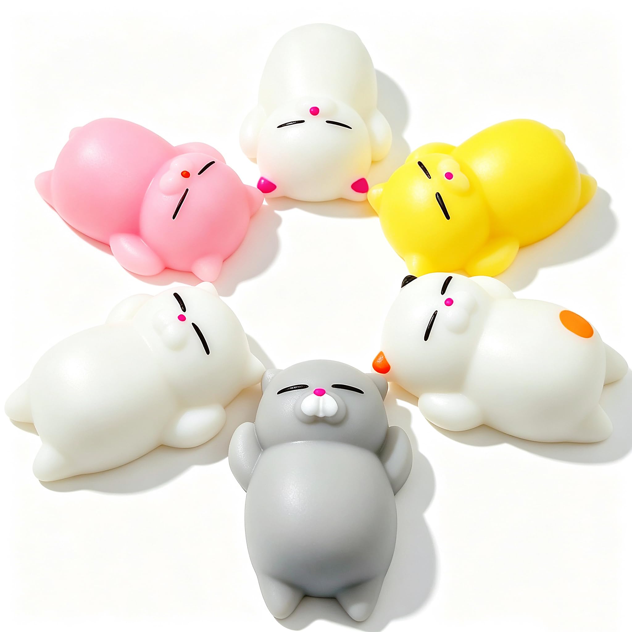 Amazon | 猫の餅 スクイーズおもちゃ 子供のパーティーの記念品 動物