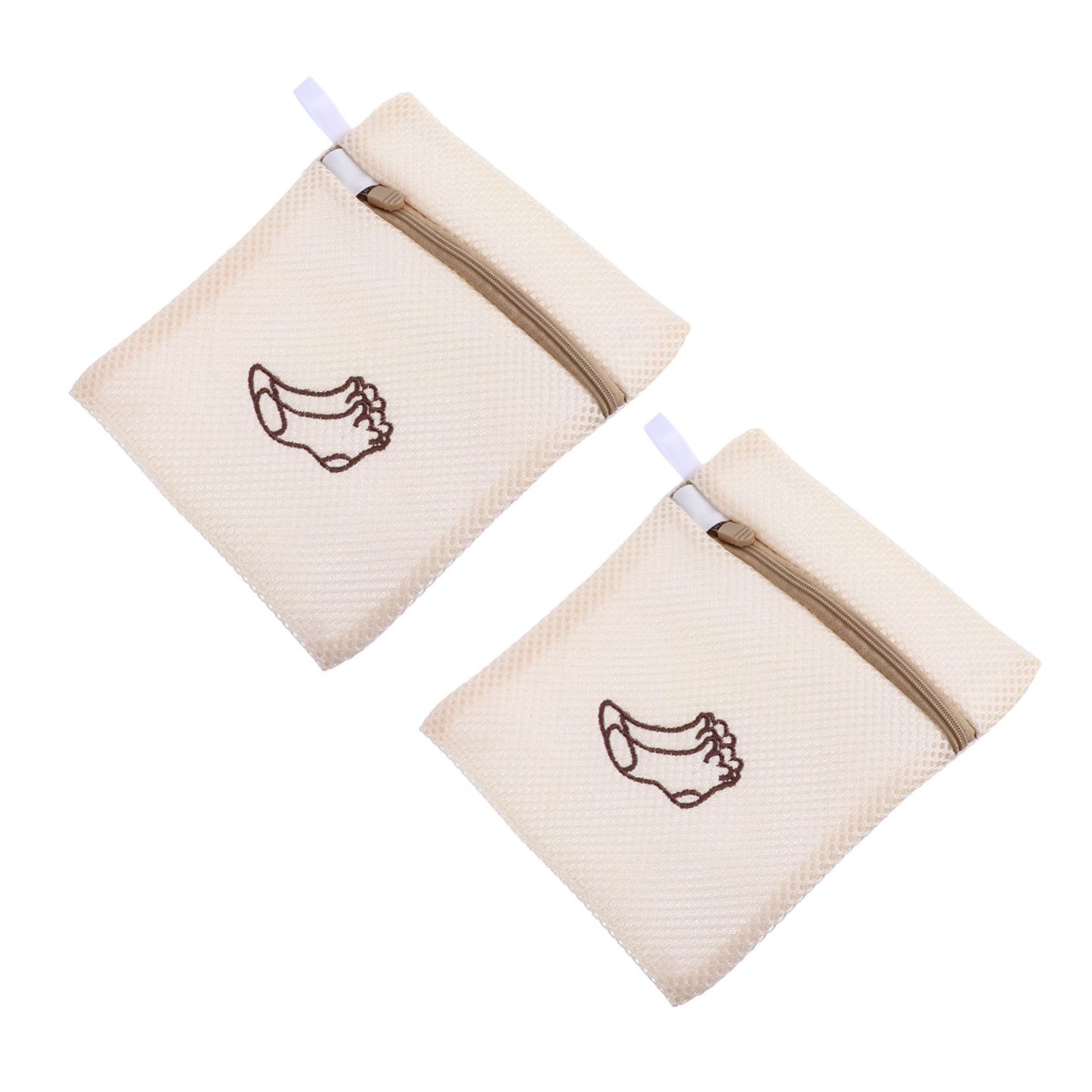 PRETYZOOM 15stücke Teiliges Waschbeutel Für Unterwäsche Und Socken Dicke Netzstruktur Waschmaschinenfest Für Zuhause Und Reisen Beige