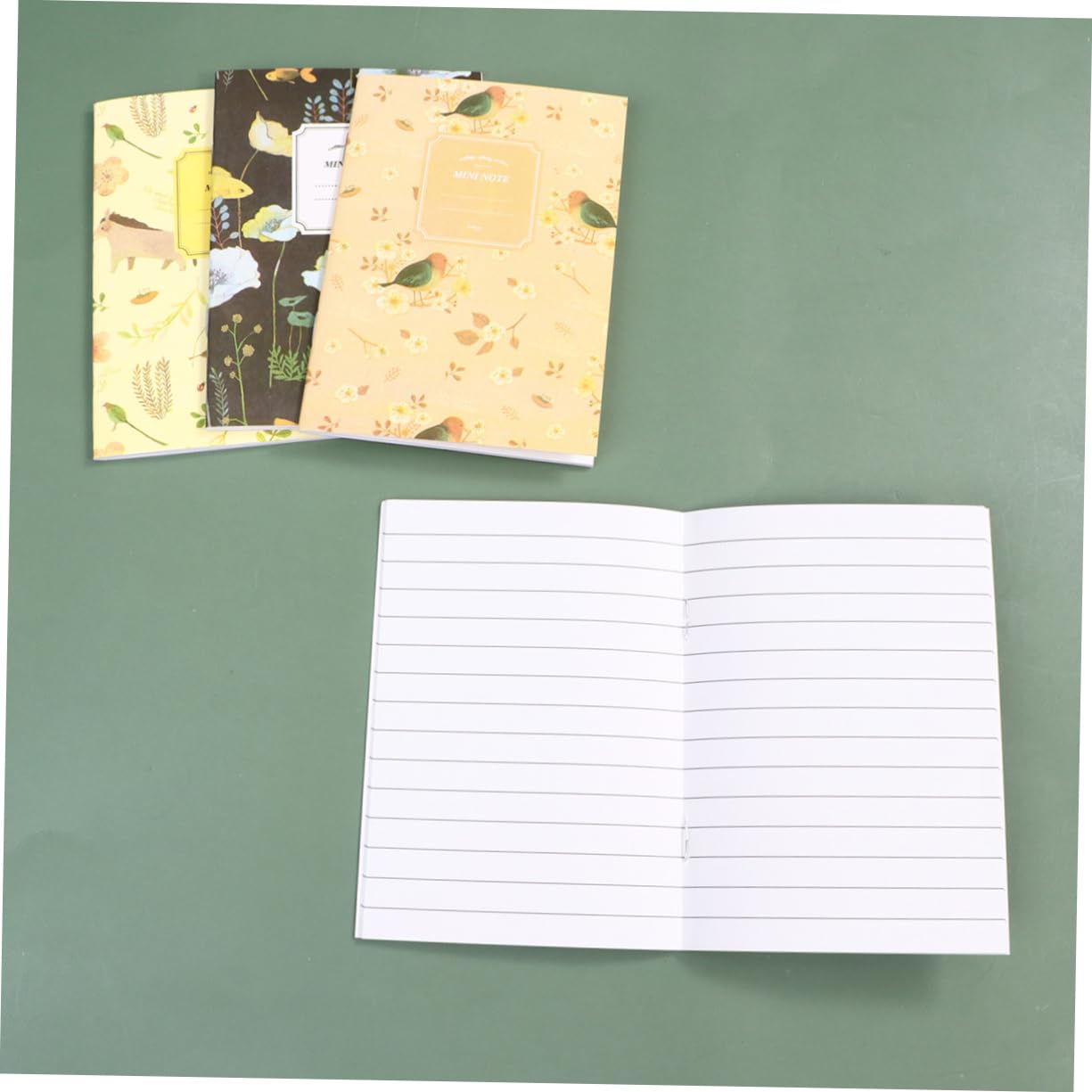VILLCASE 2 Ensembles Petit Carnet Mini Cahiers Journal Mini-livres Carnet De Notes Livre Planificateur Quotidien De Pratique D'exercice 50 Pièces * 2