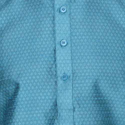 Image of Royal Kurta Men's Silk Blend Kurta Pyjama Set