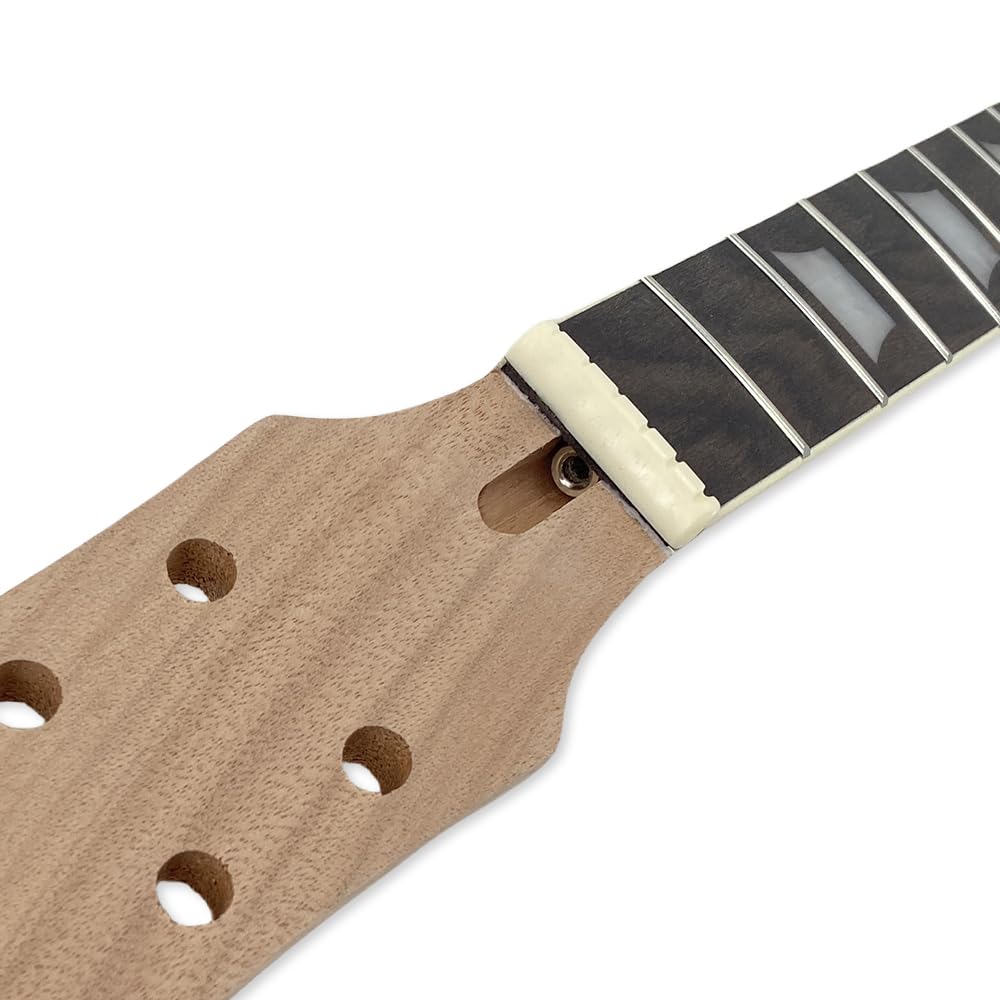 Amazon | Yinfente Mahogany エレキギターネック バインディング付き
