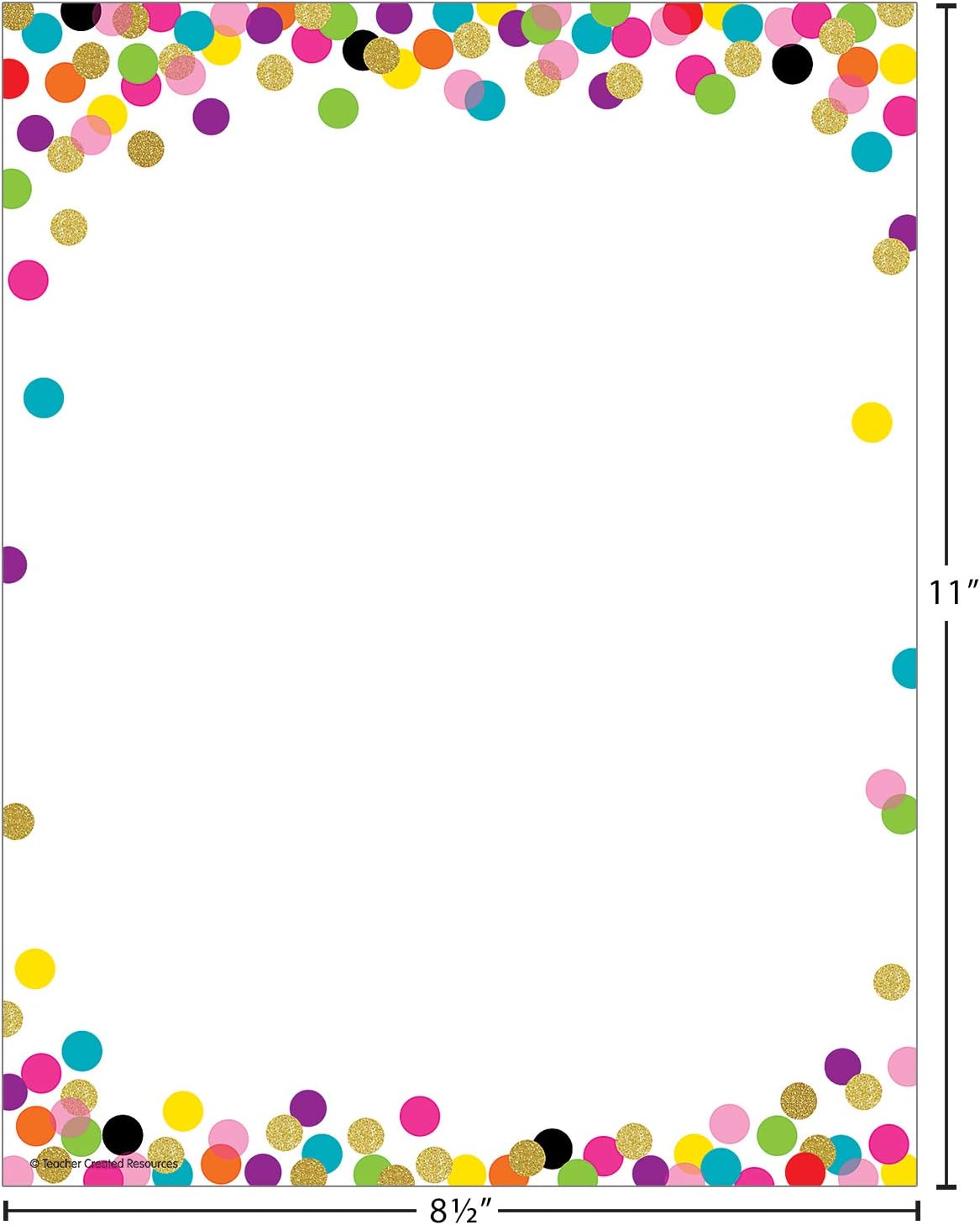 Confetti Computer Paper