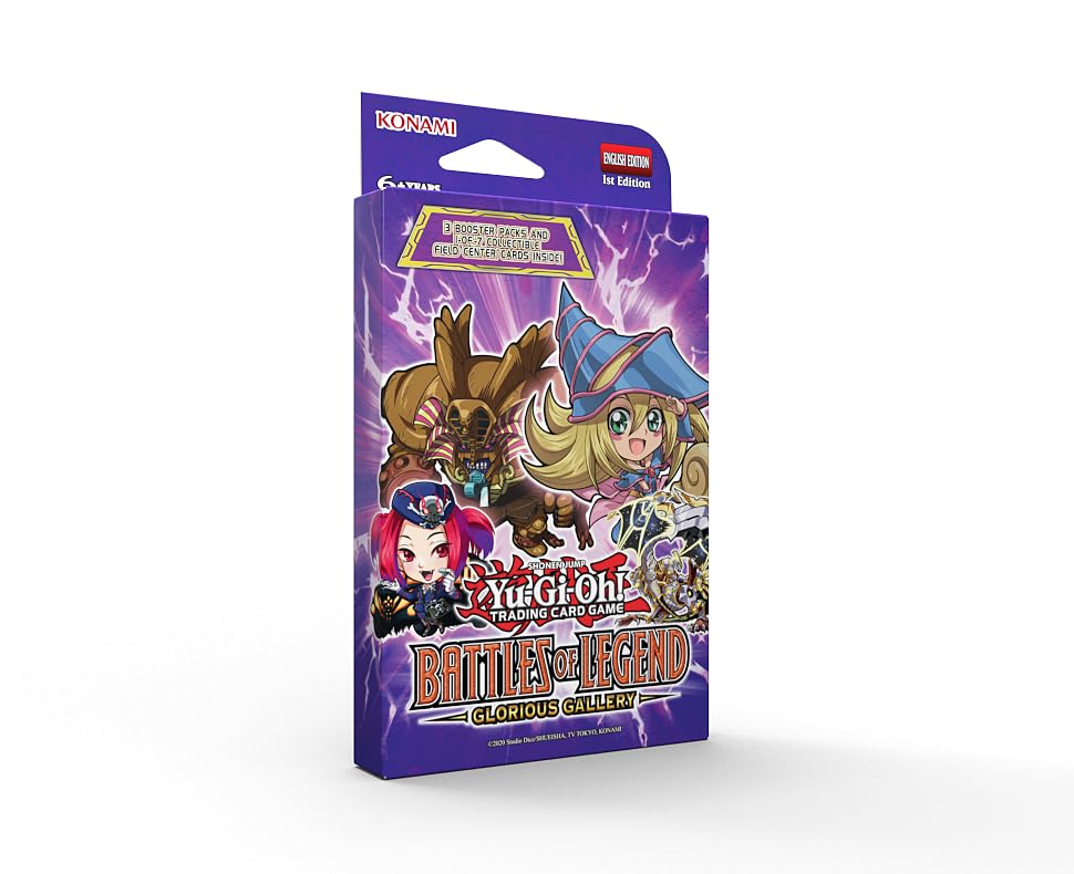 Yu-Gi-Oh! Battles of Legend: Glorious Gallery 3-Pack Booster (English version)