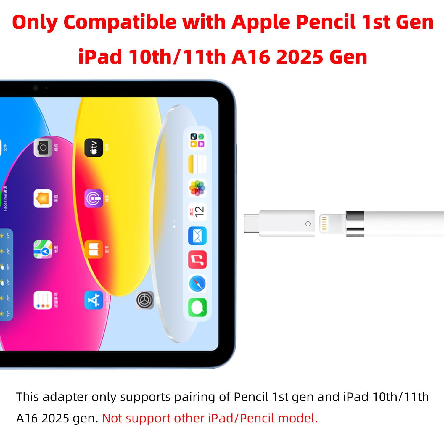 iPadアクセサリー Apple Pencil USB-C White Apple Pencil, USB-C, White (MUWA3AM/A) | Staples