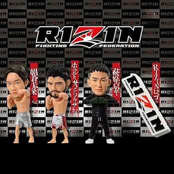 Amazon.co.jp: RIZIN ワールドコレクタブルフィギュア vol.1全4種 公式
