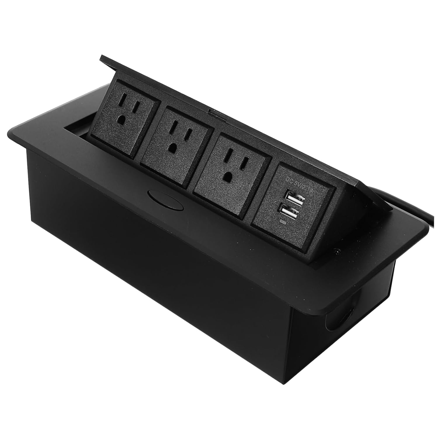 Desk USB Charger Us Socket External Power Socket Countertop Outlet Plug