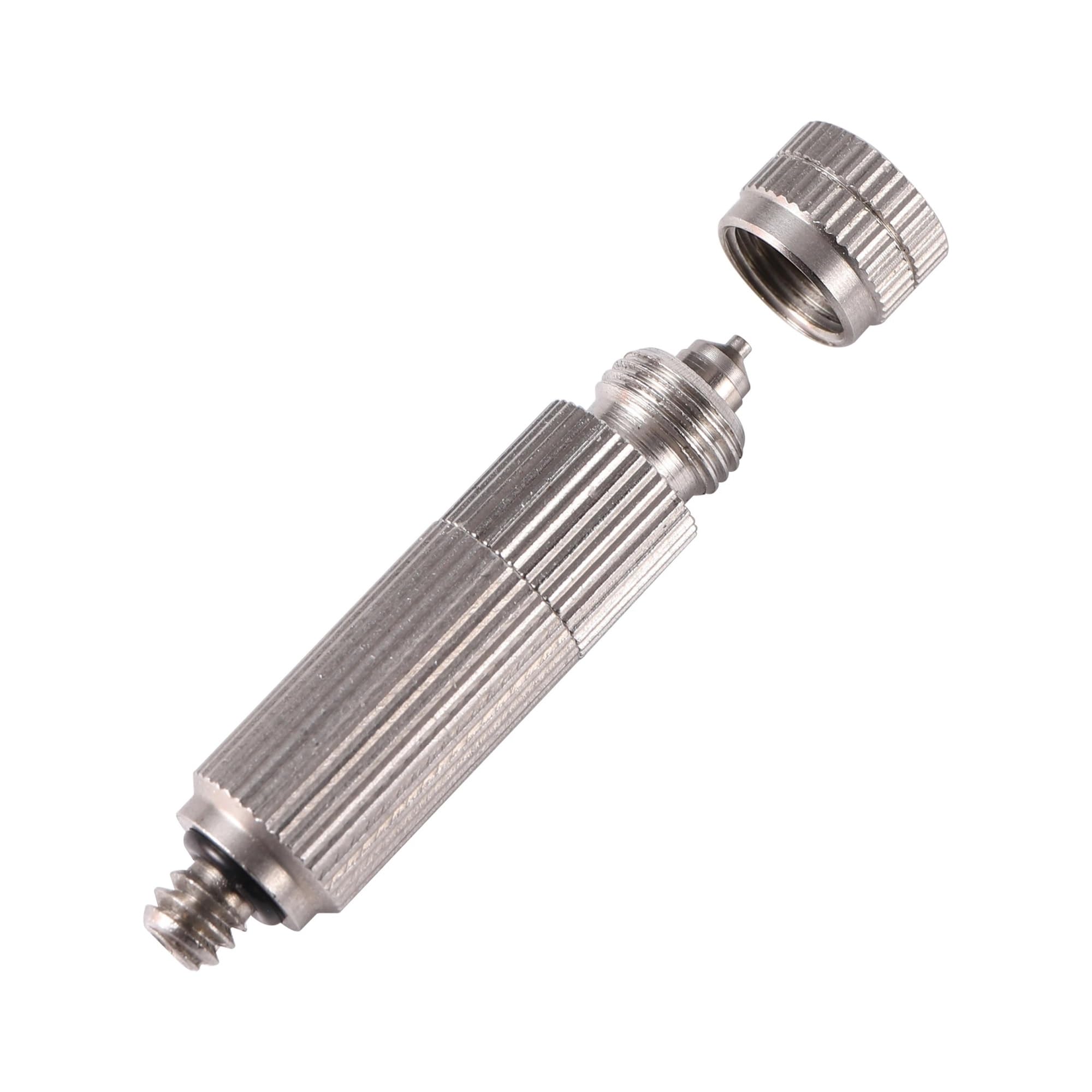 Misting Nozzles High-Pressure atomizing Nozzle 3/16" Stainless Steel Outdoor 0.15~0.5mm for Irrigation humidification 50pcs(0.5mm)