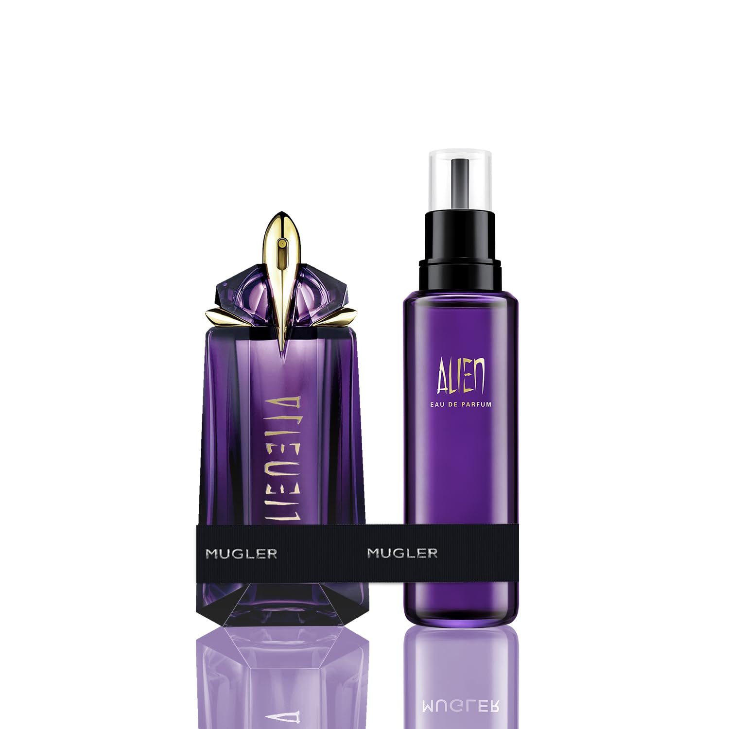 MUGLER Alien Eau de Parfum, Damen-Parfum, Amberartig, holzig und blumig
