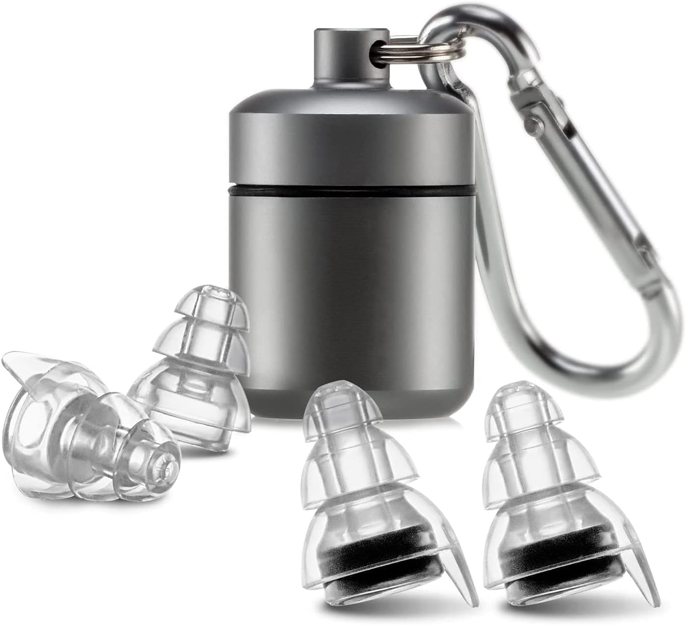 High Fidelity Concert Earplugs, Reusable Musicians Ear Plugs, 24dB Advanced Filter Technology Ear Protection for Music Festivals, DJs, Musicians