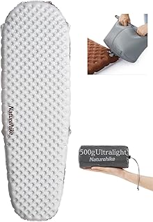 Naturehike Camping-Matratze,Betriebstemperatur≥-20℃,R5.8,Dicke 8cm, für Erwachsene, zusammenklappbar,470-650g, leichtes Wandern, Angeln, Reisen, [SGS-Zertifiziert]