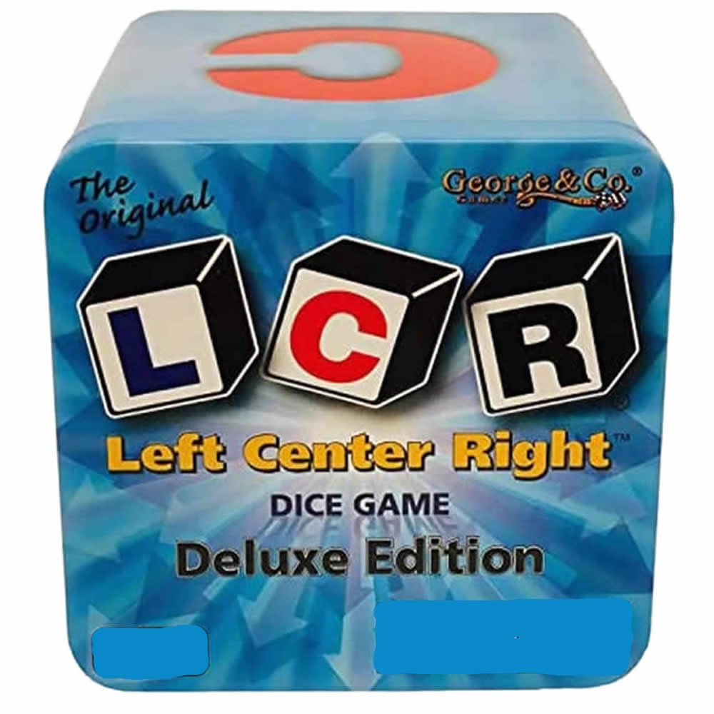 Dados De Centro Izquierdo Y Derecho, Juegos Clásicos, Kit De Juego De Dados De Centro Izquierdo Y Derecho De Plastico Para Fiestas En Casa