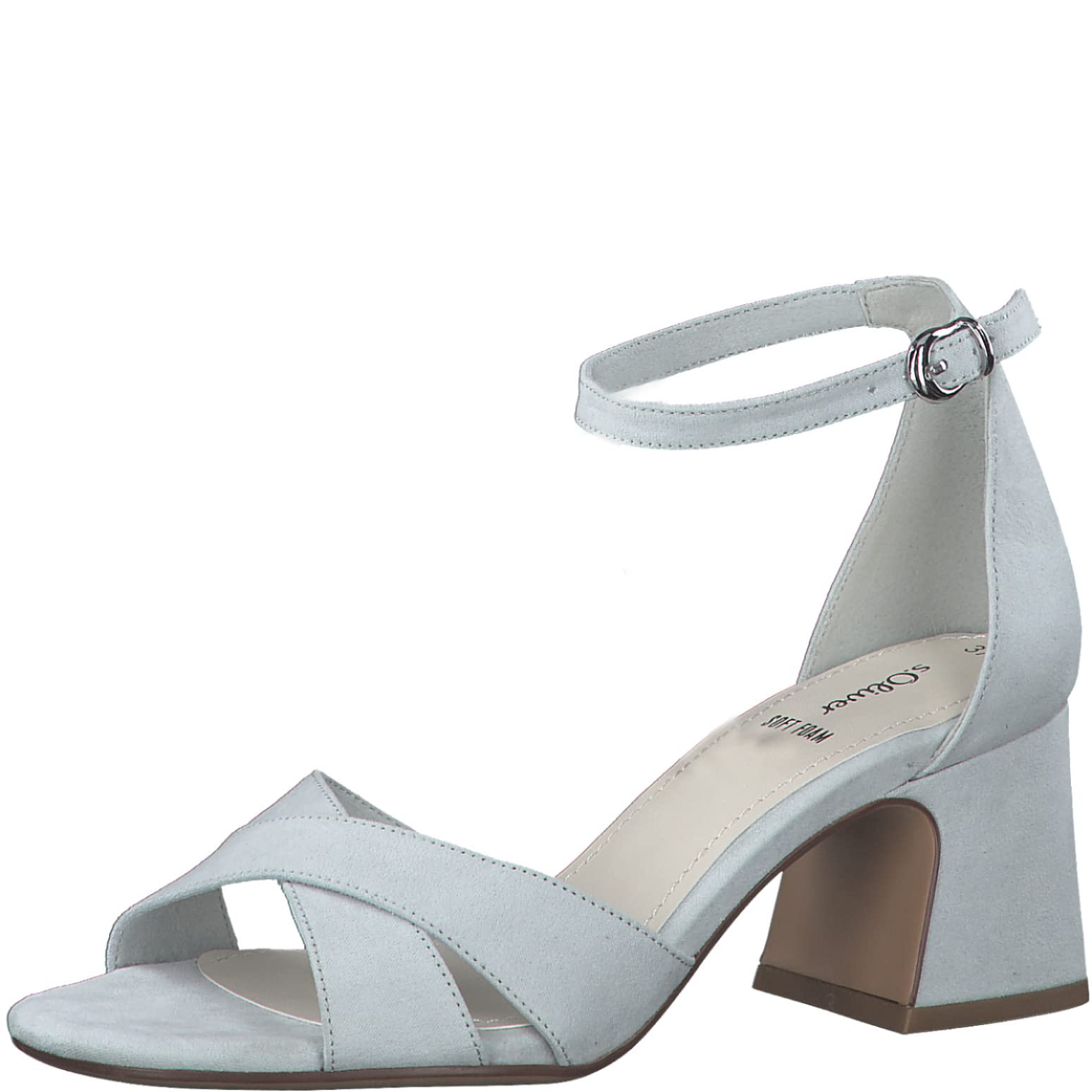 s.Oliver 5-5-28302-20, Heeled Sandal, LT BLUE,