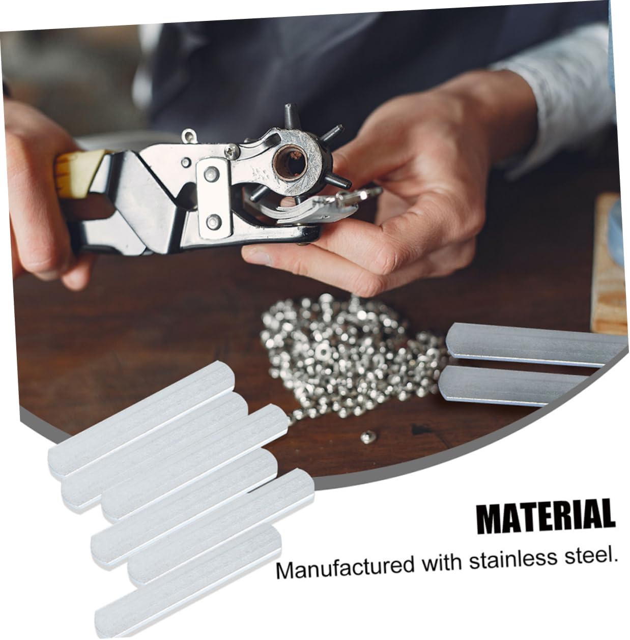 balacoo 8pcs Adjustable Steel Weights Plates for Strength Training for Workout Vests Running and Fitness Exercises for Skill Levels