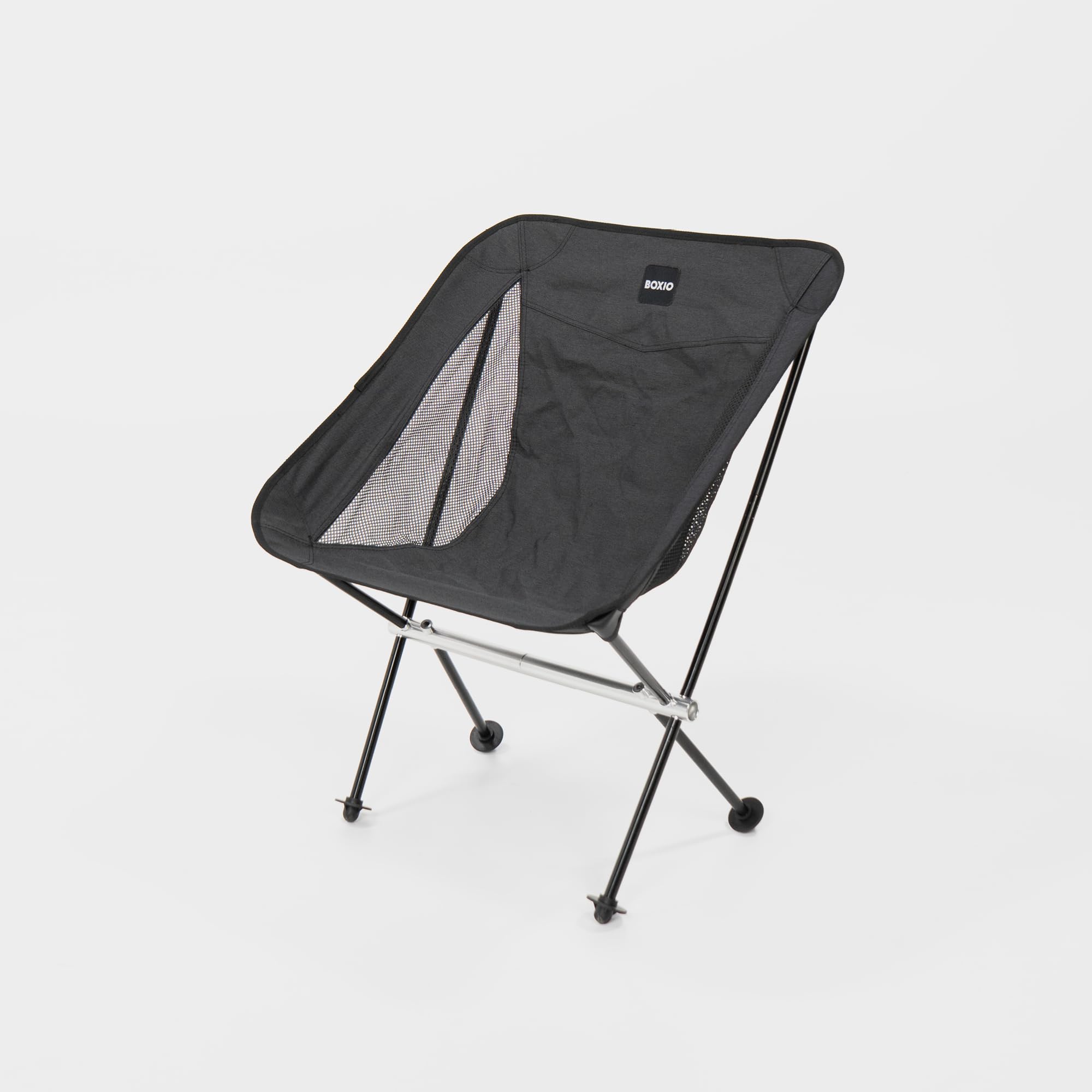 BOXIO - Chair: Chaise de camping ultra légère, chaise pliante pliable pour camping, pique-nique et plage | Fauteuil confortable et chaise de pêche - Idéal comme chaise de plage et chaises de camping