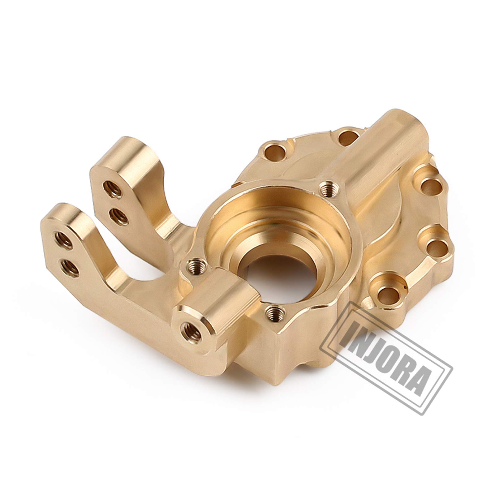 2Pcs ShareGoo Brass Steering Knuckles For Traxxas TRX4/TRX-6 - RC Crawler Weight Upgrade (Golden) - View #6