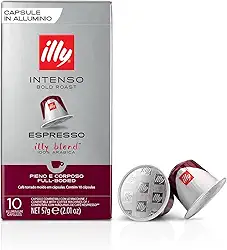 Illy Café Cápsulas Compatíveis com Nespresso* Intenso
