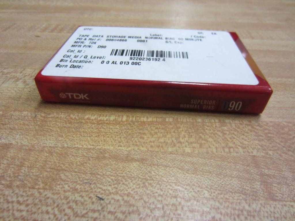 その他 TDK Superior D90 Amazon | TDK Superior D90 ノーマルバイアステープ 1パック