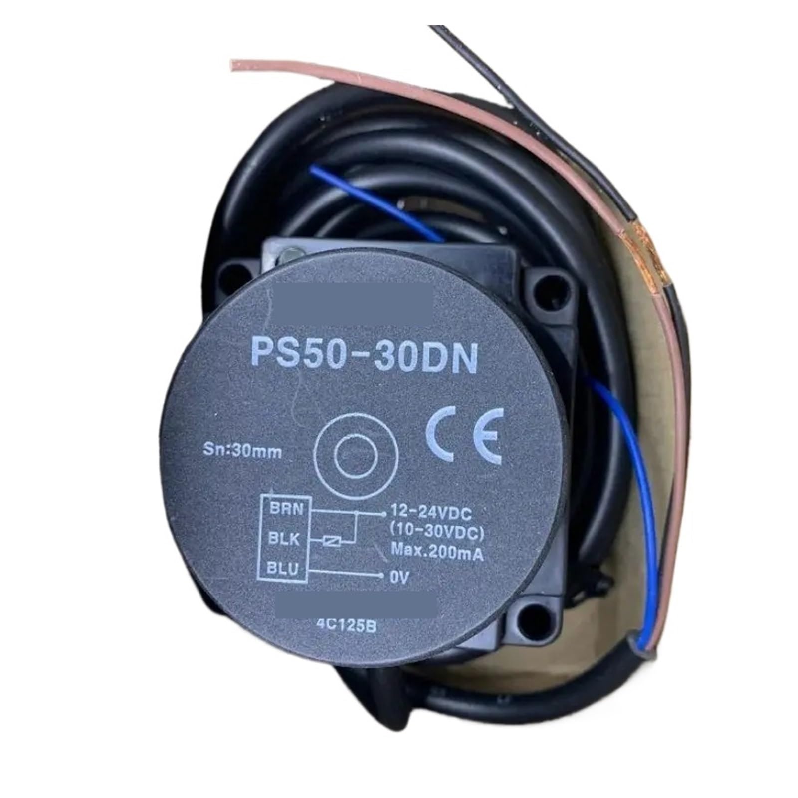 OSHZIKJII 1PC PS50-30DN or PS50-30DP Proximity Switch Sensor(PS50-30DN NPN NO)