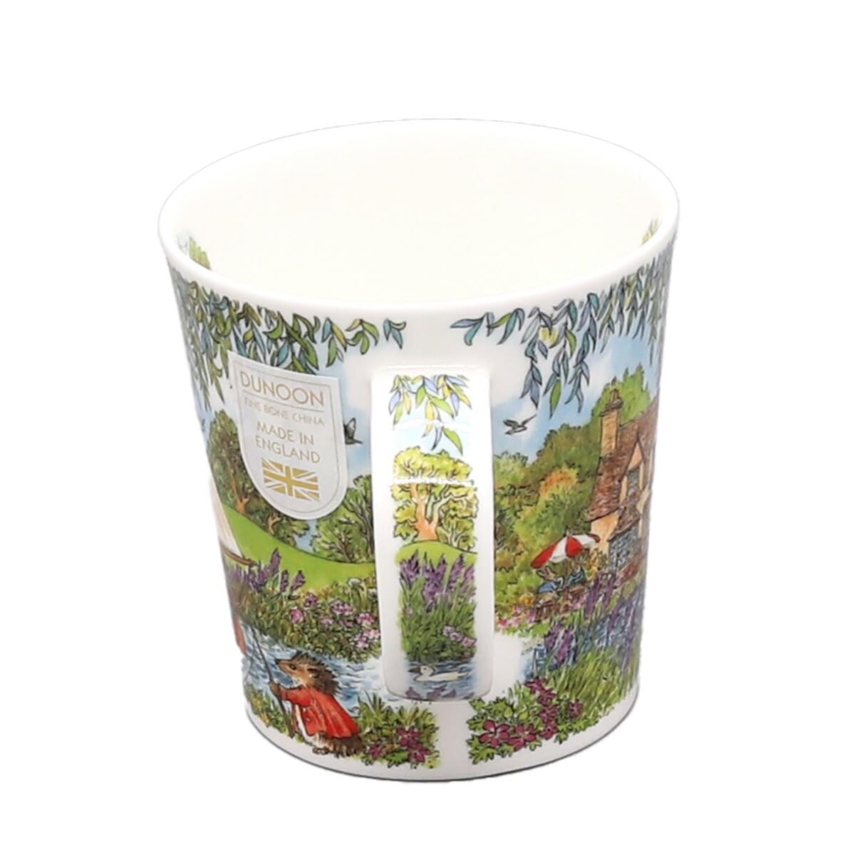 Dunoon Lomond Woodland Tales - Tazza in porcellana fine, motivo: barca