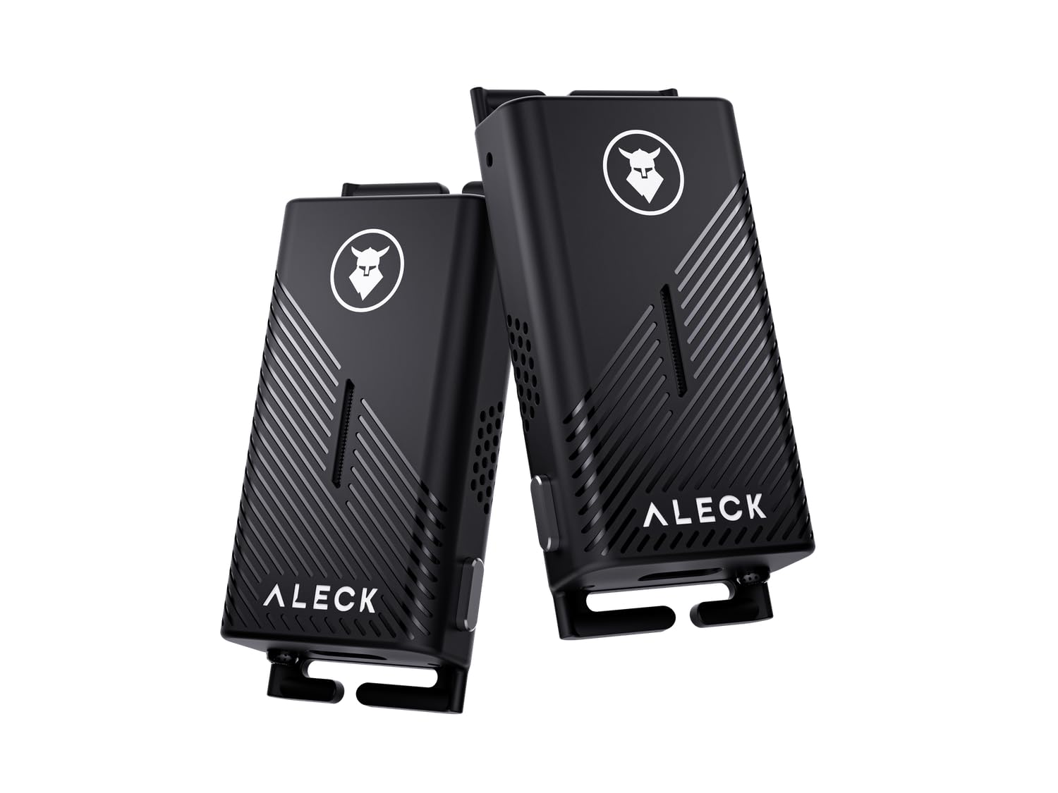Aleck Punks Auriculares Inalámbricos Bluetooth para Casco de Bicicleta – Audio Premium de Oreja Abierta, Función de Manos Libres, 2 Botones, Compatible con Todos los Cascos Abiertos – Ideal para